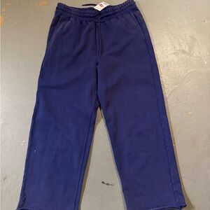 H&M Navy Blue baggy sweatpants
